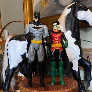 DC Comics action figures Batman and Robin